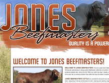 Tablet Screenshot of jonesbeefmasters.com